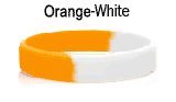 Orange & White