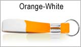 Orange and White