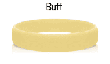 Buff rubber bracelets