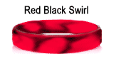 Black & Red Swirl